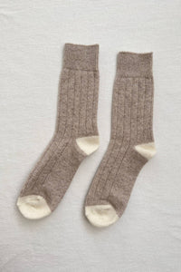 Classic Cashmere Socks - Black