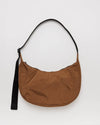 Baggu Brown Medium Nylon Crescent Bag