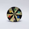 Round Enamel Tray - Benson’s Colour Hexagon