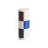 Large Column Candle - Brown/Black/Blue