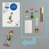 Make Your Own Elf Peg Doll