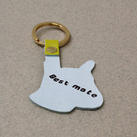 Best Mate Dog Key Fob - Orange