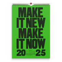 2025 Wall Calendar - Anthony Burrill