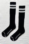 Knee High Boyfriend Socks - Black