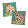 Patterns and Animals Clear Stamps Art