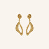 Flowing Dreams Earrings - Gold