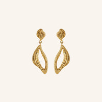 Flowing Dreams Earrings - Gold