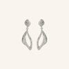 Flowing Dreams Earrings - Silver