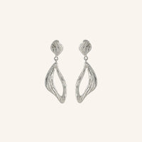 Flowing Dreams Earrings - Silver