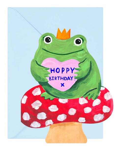 Ickaprint - O-CB0012 Birthday Frog Die Cut