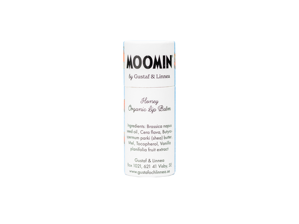 Moomin Organic Beeswax Lip Balm - Honey