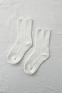 Cloud Socks - Green Olive