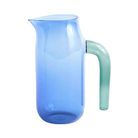 Jochen Holz Glass Jug - Blue