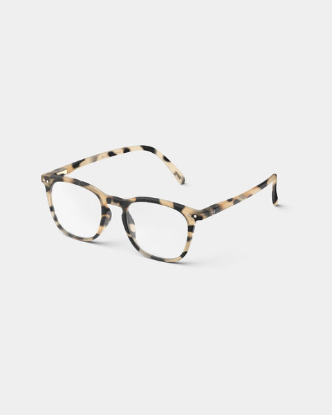 #E Reading Glasses - Light Tortoise