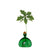 Acorn Vase -  Emerald Green