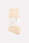 Alpaca Bed Socks - Cream (Size 8-11)