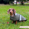 Luxe Quilted Dog Coat - Country Khaki - M