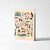 Roomytown - Greetings Card - Les Animaux