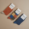 Fine Merino Wool Socks - Blue