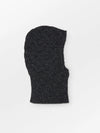 Cable Balaclava - Grey Melange