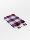 Check Mincho Scarf - Purple