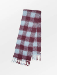 Check Mincho Scarf - Purple