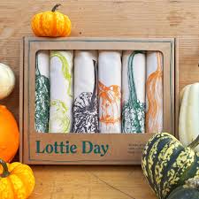 Lottie Day - Napkin Gift Set - Squash