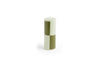 Medium Column Candle - Light Green/Army Green