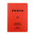 Soft PP Notebook - B6 - Grid - Red