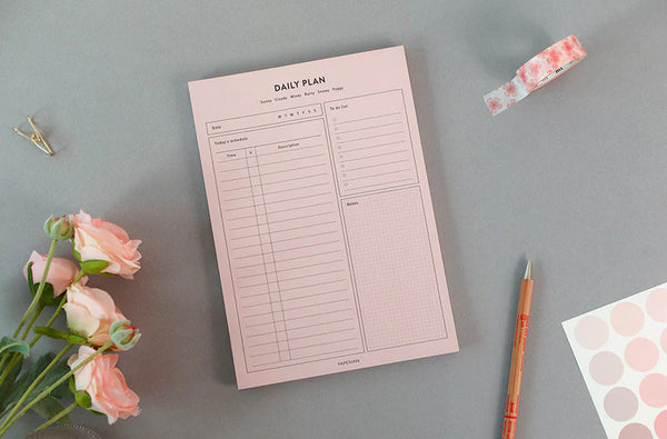 Paperian Lifepad A5 Planner - Daily Plan