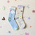 Rainbow Unicorn 2 Pack Socks - Size 3-5 Years