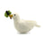 Mini Turtle Dove with Olive Branch Christmas Decoration