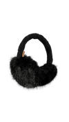 Fur Earmuffs - Black