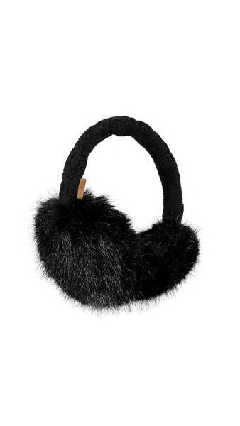 Fur Earmuffs - Black