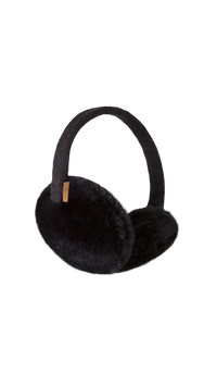 Plush Earmuffs - Black