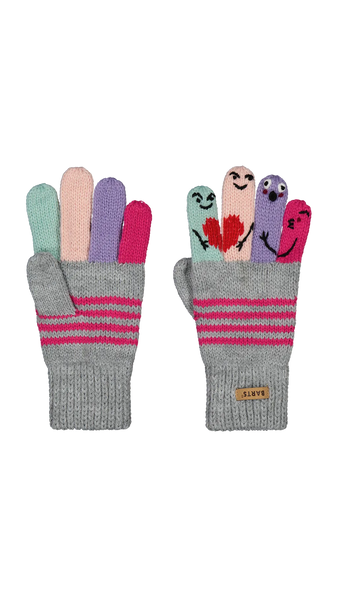 Puppet Gloves - Heather Grey