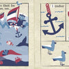 Jo & Nic’s Crinkly Cloth Books - Nursery Times Crinkle Newspaper - Nautical