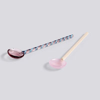 Glass Spoons Set of 2