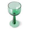 The Emeralds: Wine glass tall fern Green (set of 4)