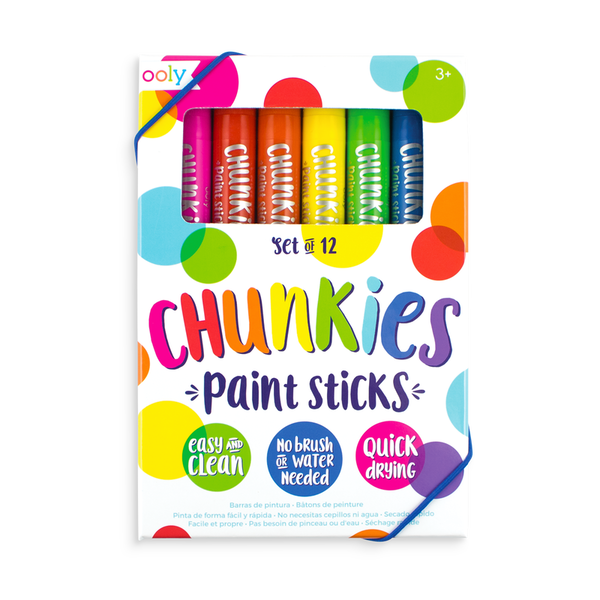 OOLY - Chunkies Paint Sticks - Set of 12