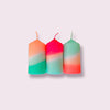 Pink Stories - Dip Dye Neon - Set of Three - Watermelon Sea