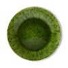 The Emeralds: Ceramic Side Plate spotted green (set of 2)