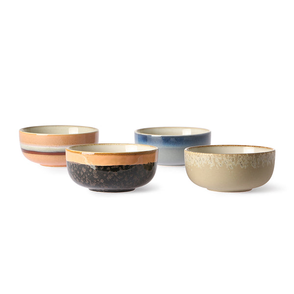 Set of 4 Ceramic Tapas Bowls