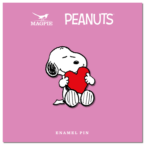 Peanuts Give Hugs Pin - Heart