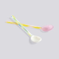 Glass Spoons Set of 2