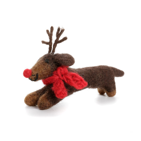 Amica - Sausage Dog with antlers