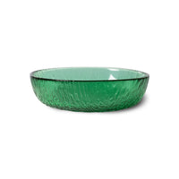 The Emeralds: Glass Desert Bowl Green