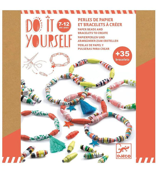 PAPER BEADS DIY - Pop & Acidulous