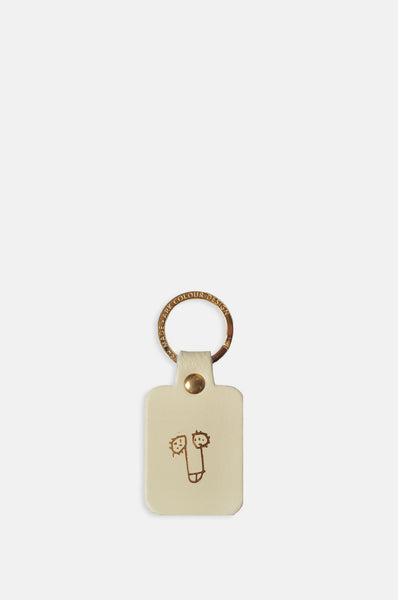 Willy Key Fob - Cream