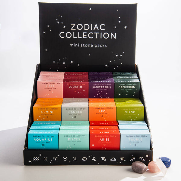 GeoCentral - Zodiac Collection: Mini Crystal Pack Assortment